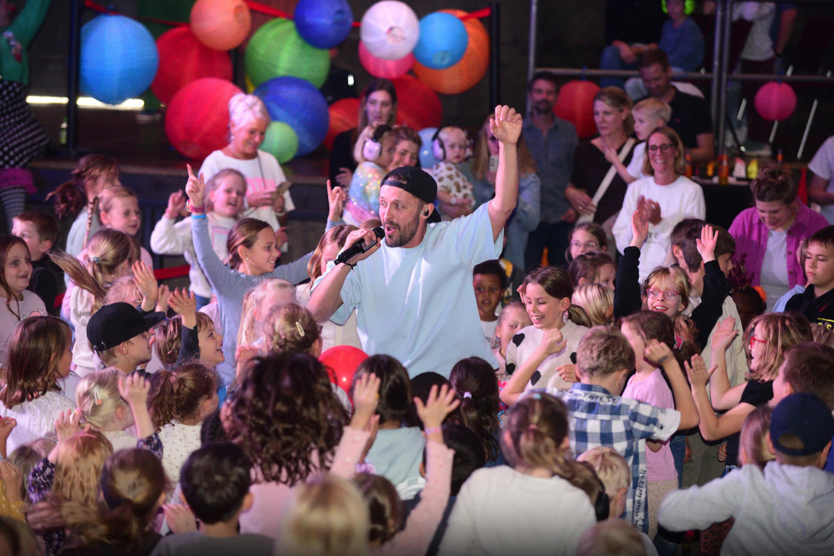 Ein riesiger Kindergeburtstag in der Stadthalle