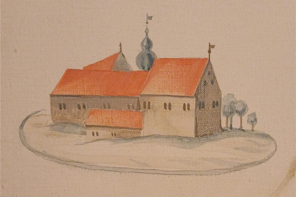 Where was Rheine's Devesburg once located?