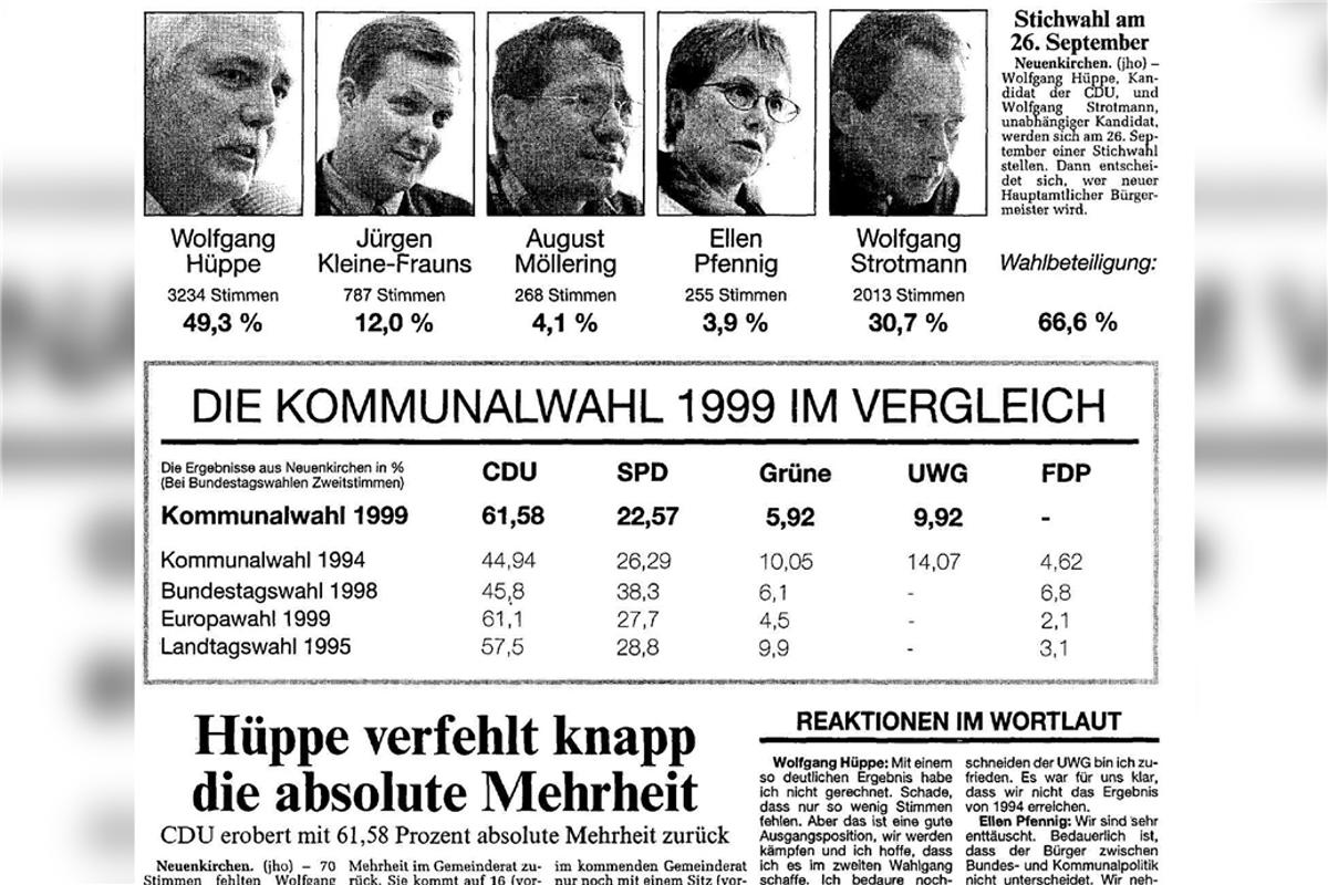 Nach 16 Jahren wieder fünf Parteien