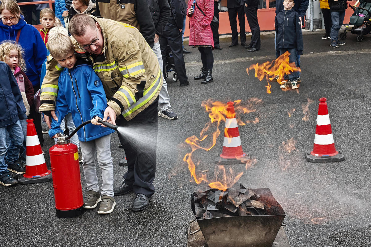 Frohes Treiben anstatt Ernstfall