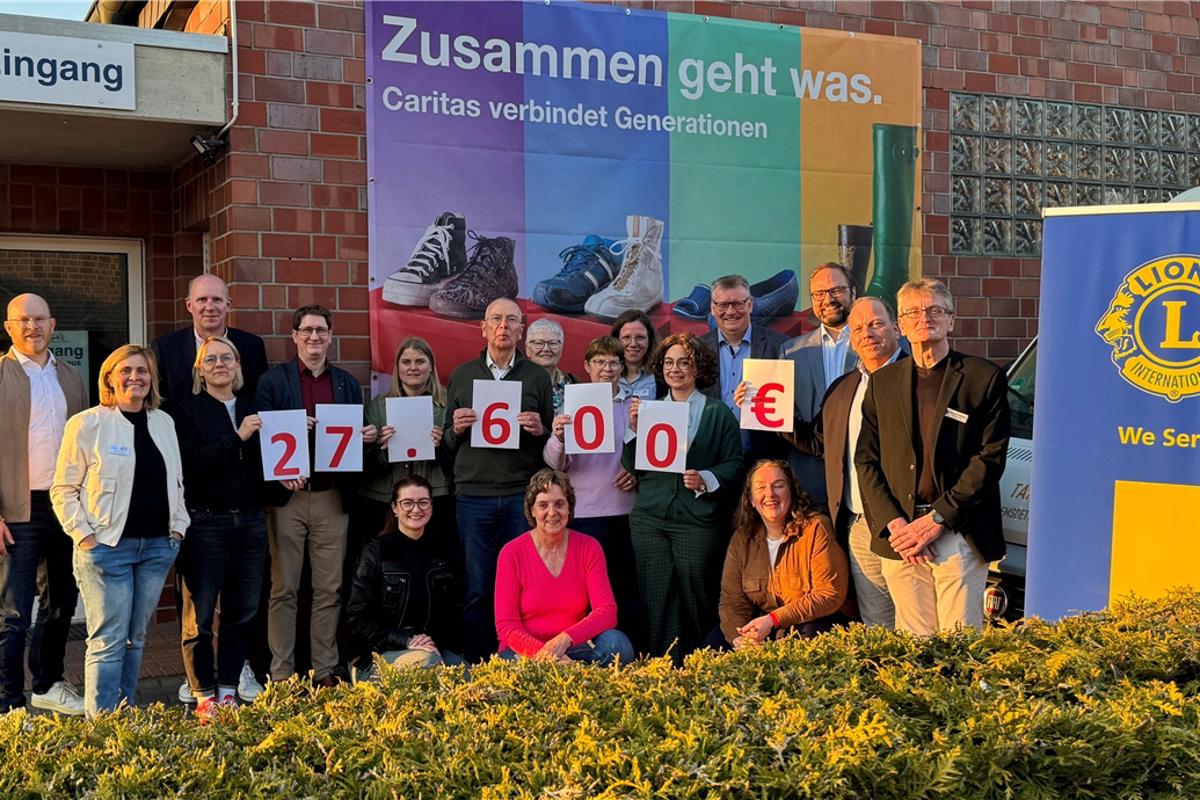 27.600 Euro für gute Zwecke