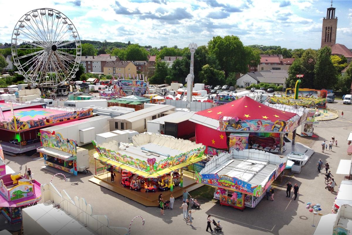 Start der Familienkirmes verläuft eher ruhig