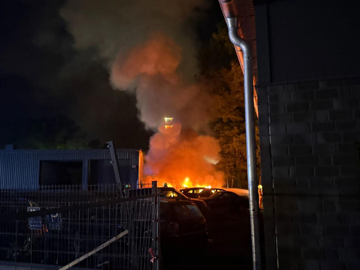 Rodde: Four cars burned down