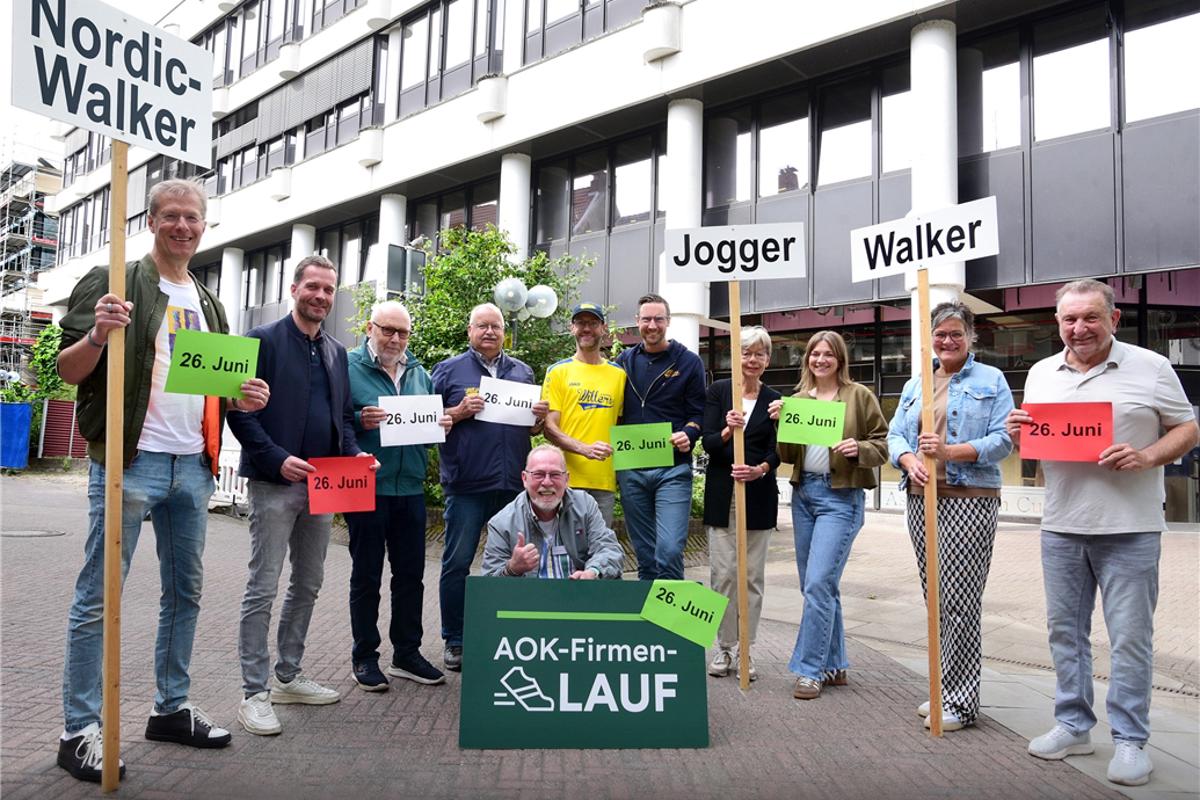 19. AOK-Firmenlauf am 26. Juni