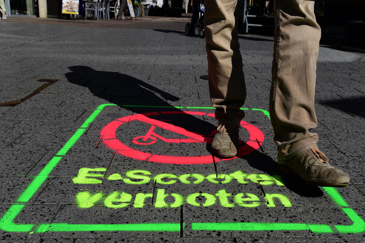 Weiter viele Verstöße in der Fußgängerzone