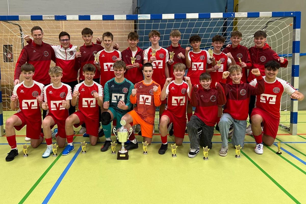 FCE new indoor district champions of the C juniors