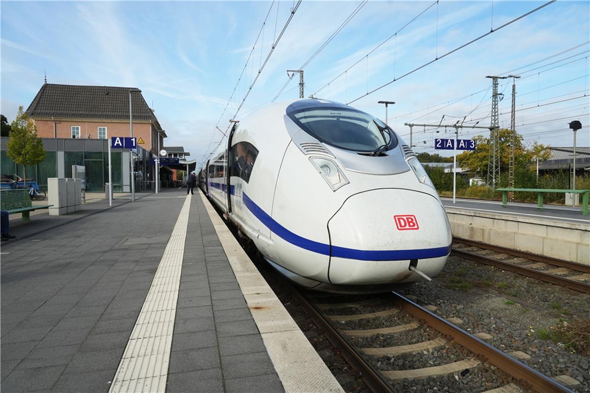 Soon with the ICE from Rheine to Hamburg