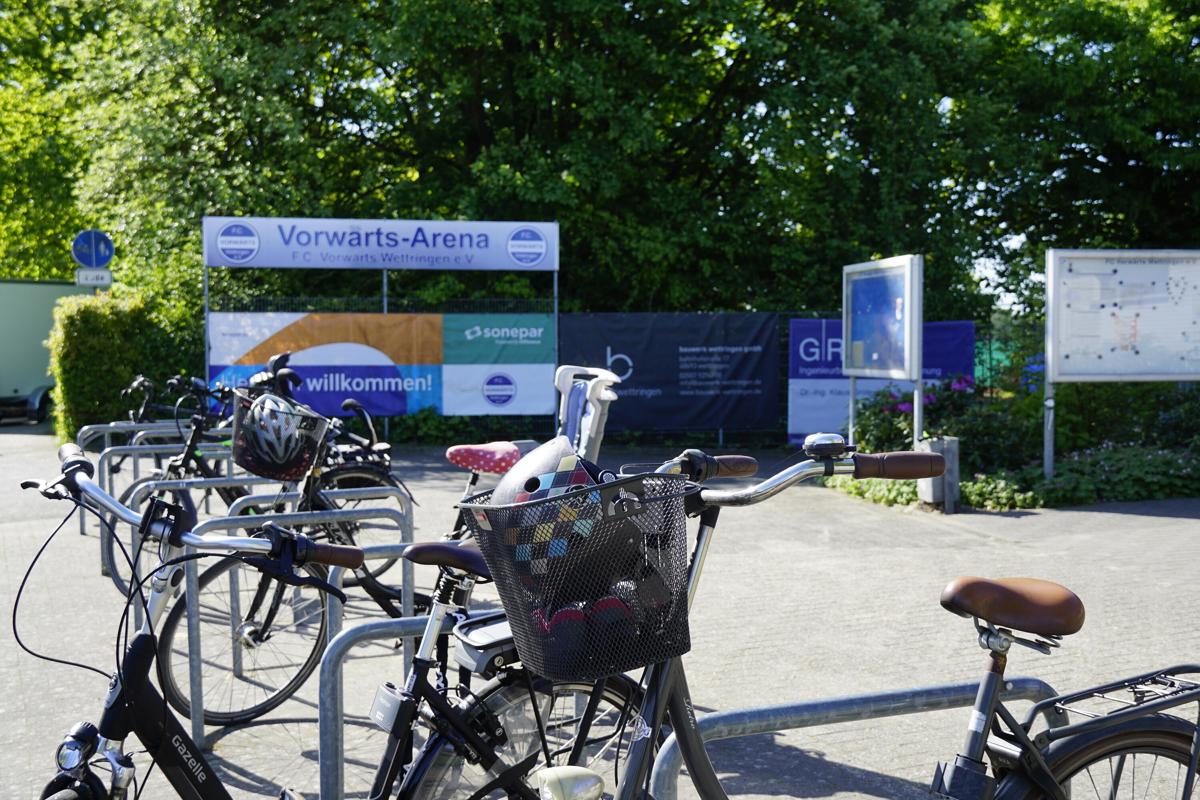Funding for new bicycle racks