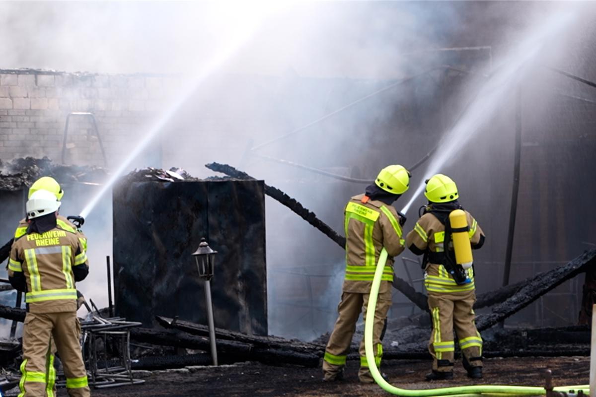 Hotel Borchert: Erneut Feuer in der Nacht