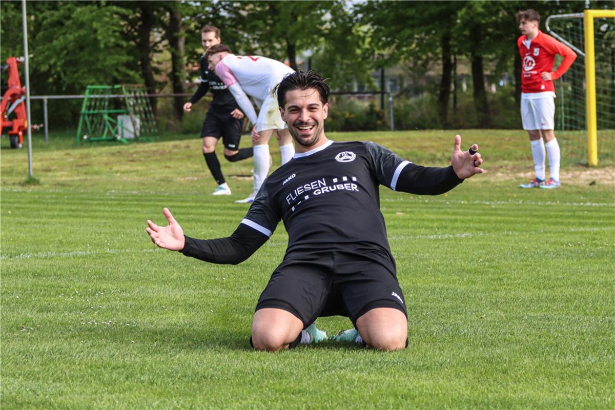 Berisha is the party animal of the Kreisliga A