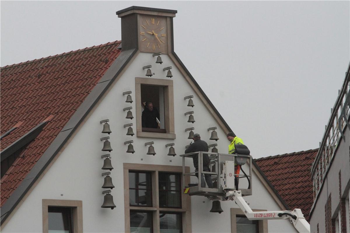 Das Carillon läutet das Fest ein