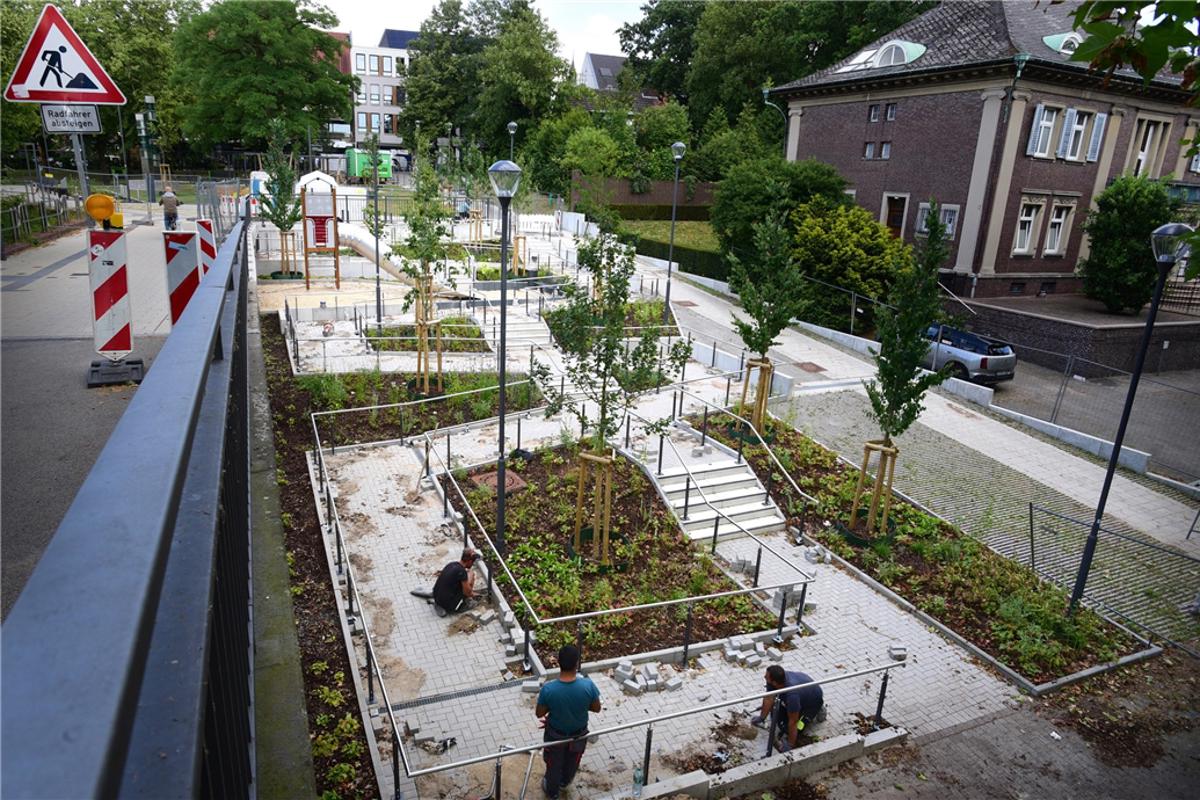 Opening of Bernburg Park